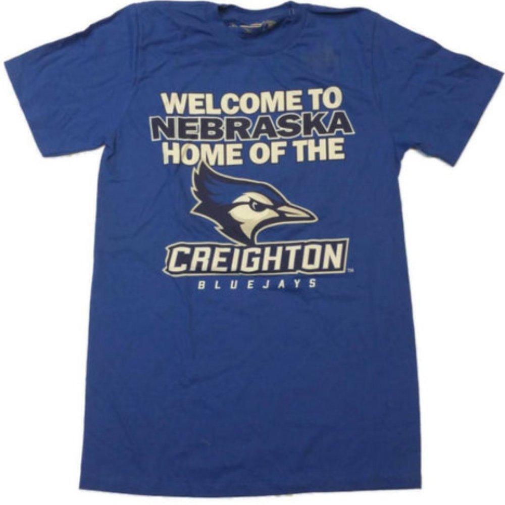 Creighton Bluejays Victory Welcome To Nebraska T-Shirt